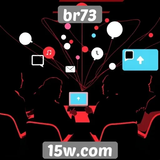 Impacto das redes sociais na comunidade br73